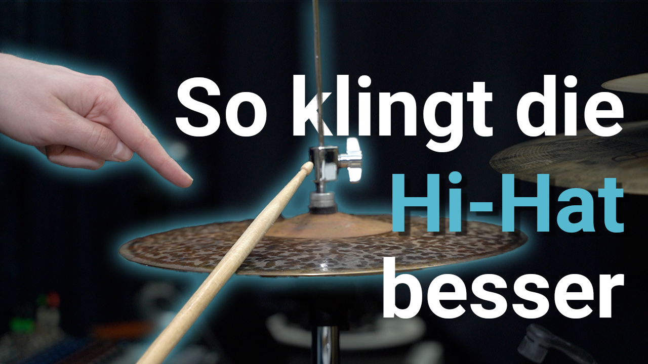 So klingen deine Grooves dynamischer besserer HiHat Sound 🔥